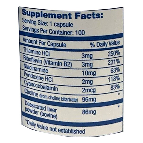 Methischol Nutrients Original Capsules, 100 CT