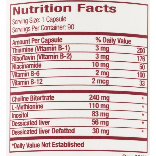 Methischol Generic Dietary Supplement, 90 CT