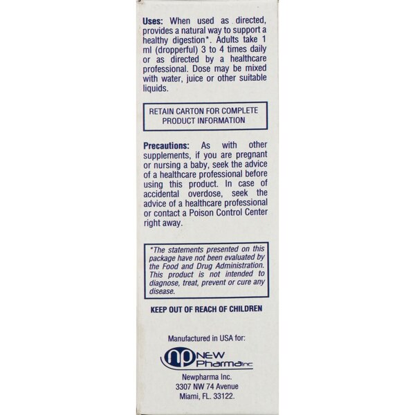 New Pharma Paregorico Drops Dietary Supplement, 1.04 OZ