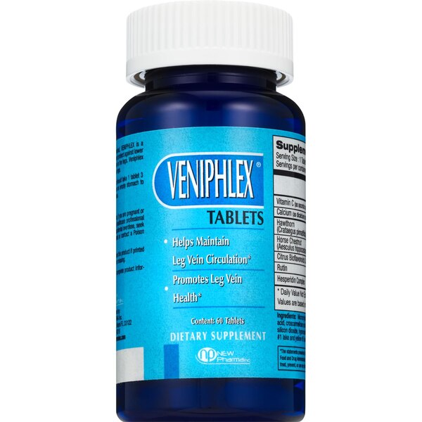 New Pharma Veniphlex Dietary Supplement, 60 CT