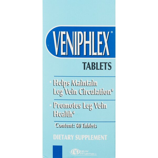 New Pharma Veniphlex Dietary Supplement, 60 CT