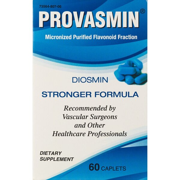 Provasmin Micronized Diosmine, Caplet, 60 CT