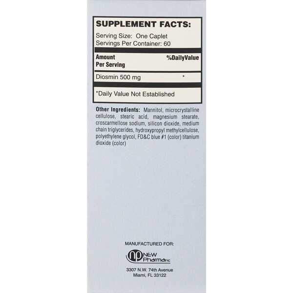 Provasmin Micronized Diosmine, Caplet, 60 CT