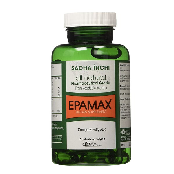 Sacha Inchi Epamax Omega-3 Fatty Acid, 900 mg, 60 CT