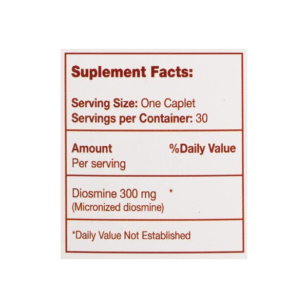 Provasmin Micronized Diosmine, Caplet, 30 CT