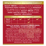 Qunol Mega CoQ10 Ubiquinol Superior Absorption 100mg Softgels, 60 CT, thumbnail image