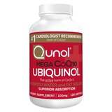Qunol Mega CoQ10 Ubiquinol Superior Absorption 100mg Softgels, 60 CT, thumbnail image
