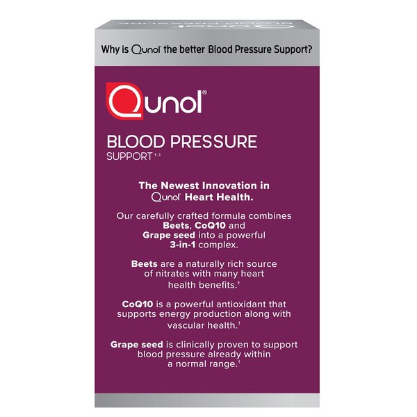 Qunol Blood Pressure Caps, 60 CT