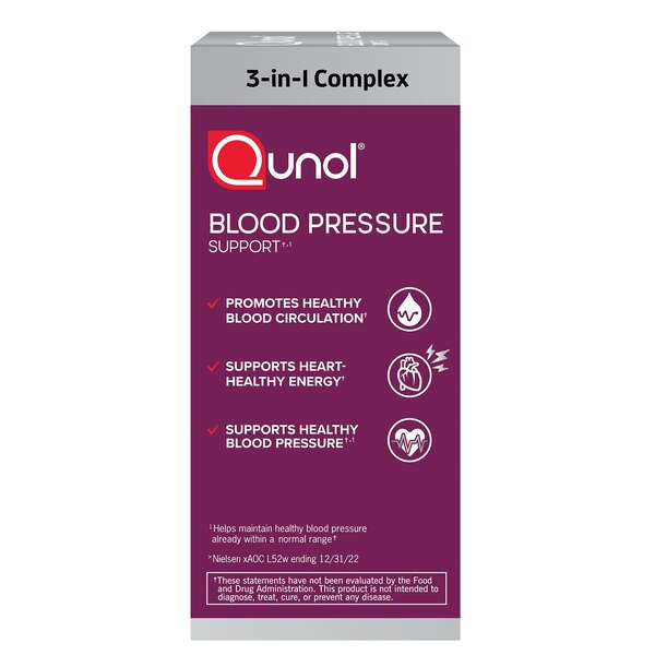 Qunol Blood Pressure Caps, 60 CT