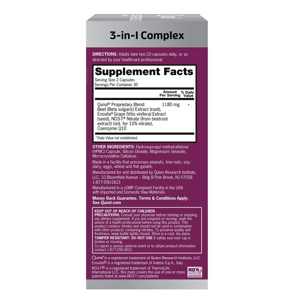 Qunol Blood Pressure Caps, 60 CT