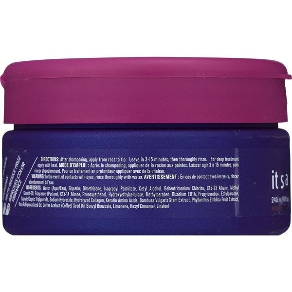 It's A 10 Miracle Hair Mask, 8 OZ