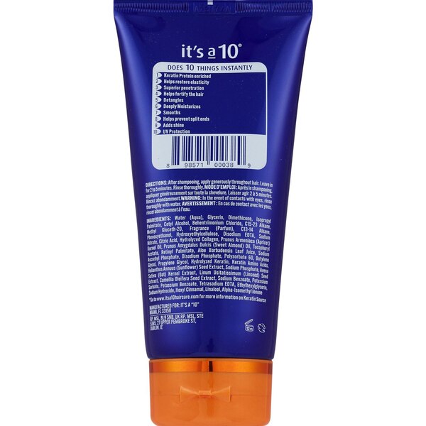 It's A 10 Plus Keratin Miracle Deep Conditioner, 5 OZ