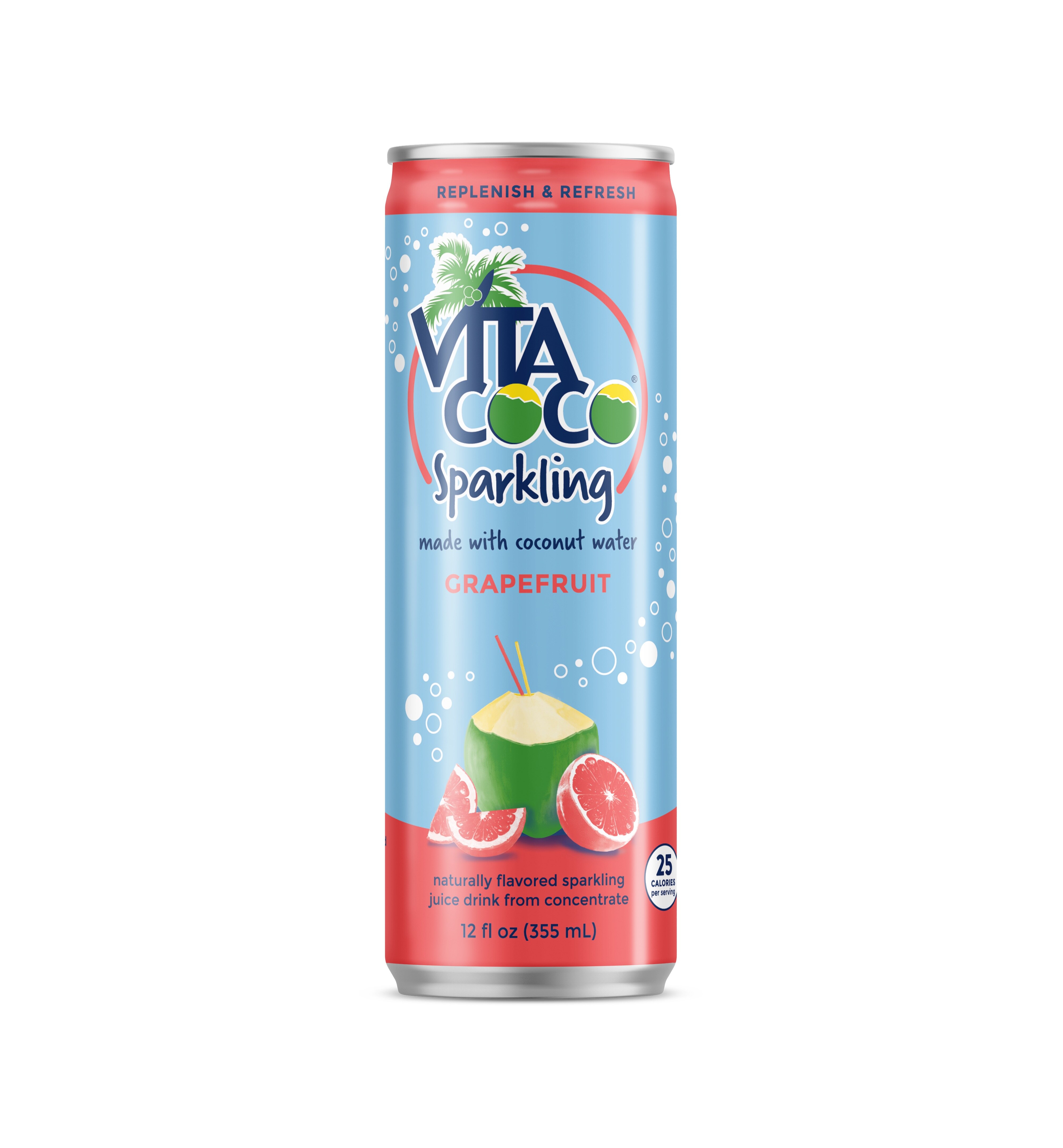 Vita Coco Sparkling Coconut Water, Grapefruit