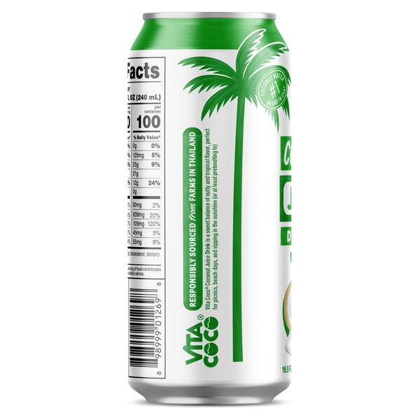 Vita Coco Pulp Juice Can, 16.9 OZ