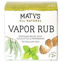 Maty's All Natural Vapor Rub - Ungüento, 1.5 oz
