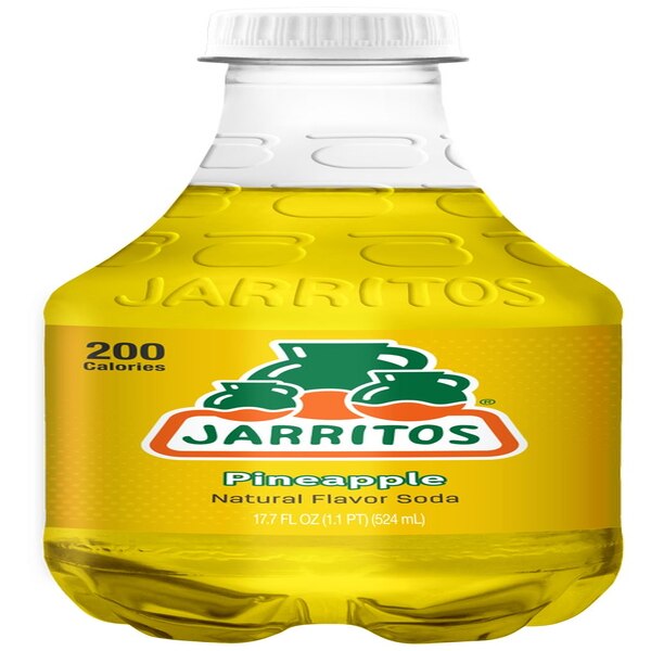 Jarritos, Pineapple Soda, 17.7 oz