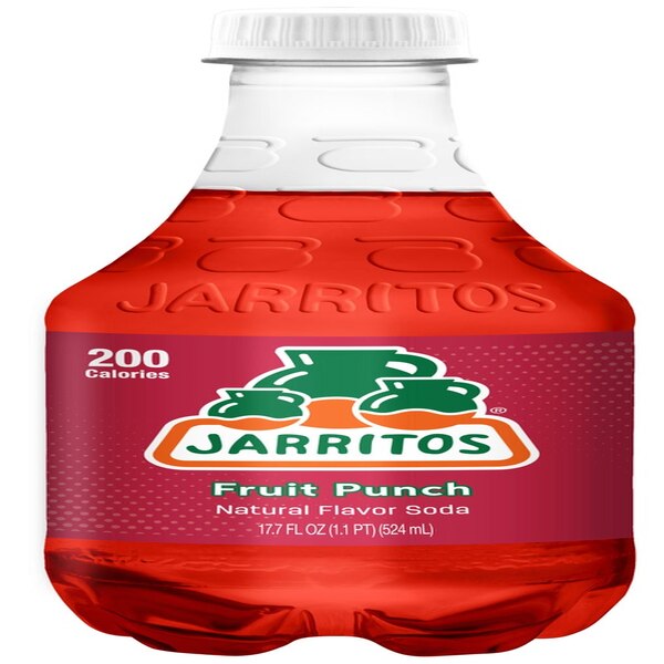 Jarritos, Fruit Punch Soda, 17.7 oz