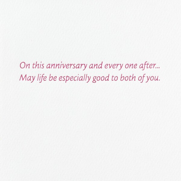 Hallmark Signature Anniversary Card for Couple (Happy Anniversary) E15