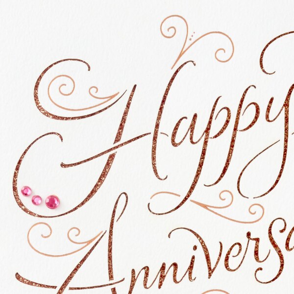 Hallmark Signature Anniversary Card for Couple (Happy Anniversary) E15