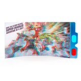 Hallmark Avengers - Tarjeta de cumpleaños con stickers y gafas 3D (Avengers Assemble!) E21, thumbnail image 2 of 6