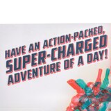 Hallmark Avengers - Tarjeta de cumpleaños con stickers y gafas 3D (Avengers Assemble!) E21, thumbnail image 5 of 6