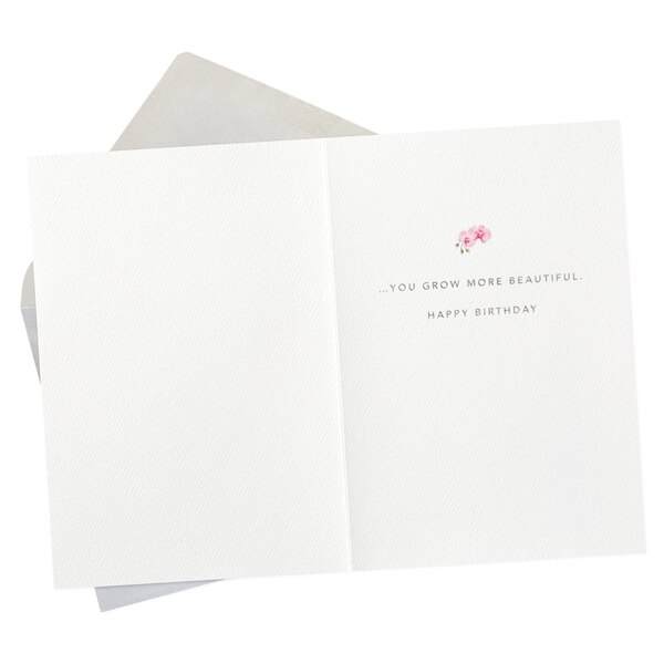 Hallmark Signature Birthday Card for Her (Orchid) E5