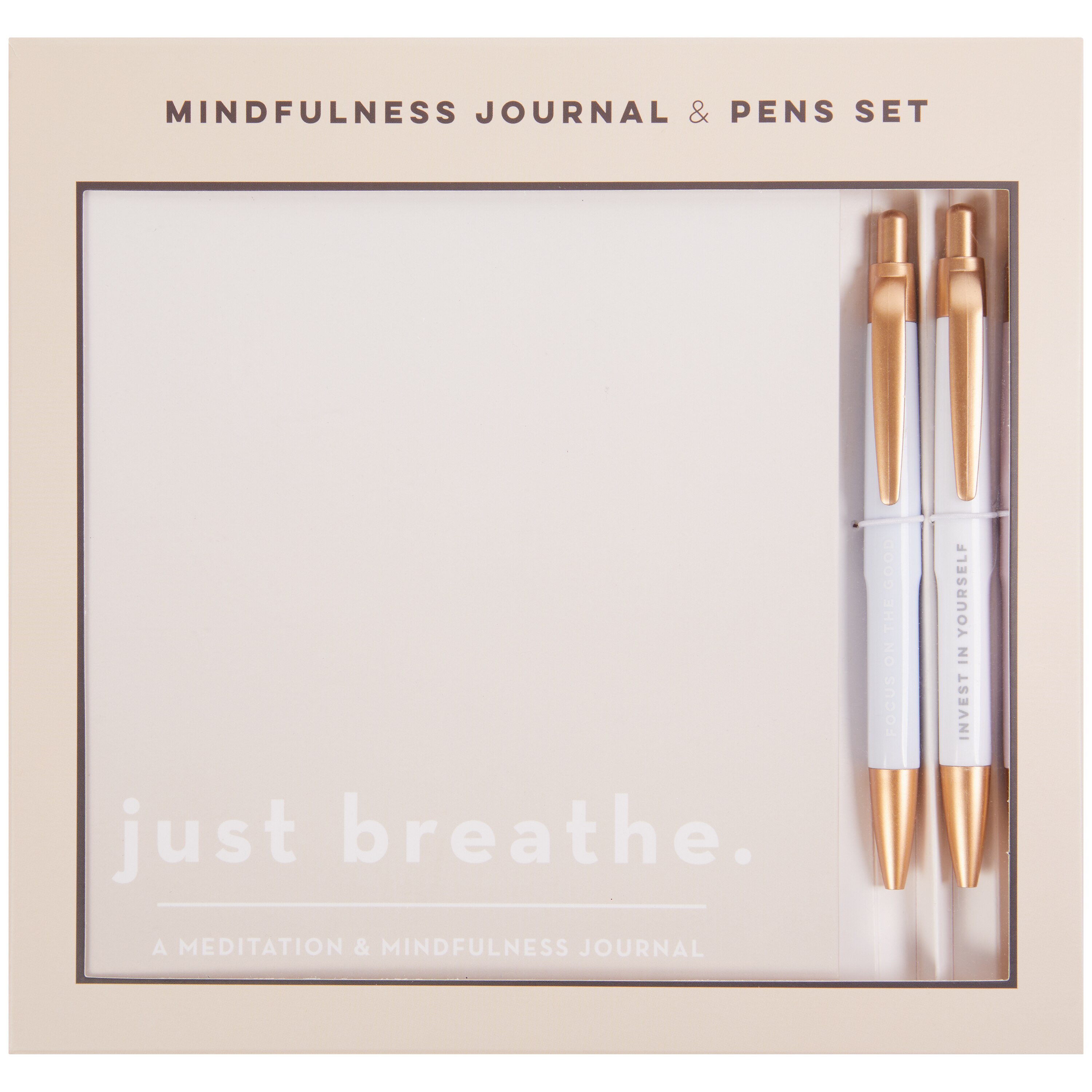 Just Breathe Prompted Journal Gift Set - CVS Pharmacy