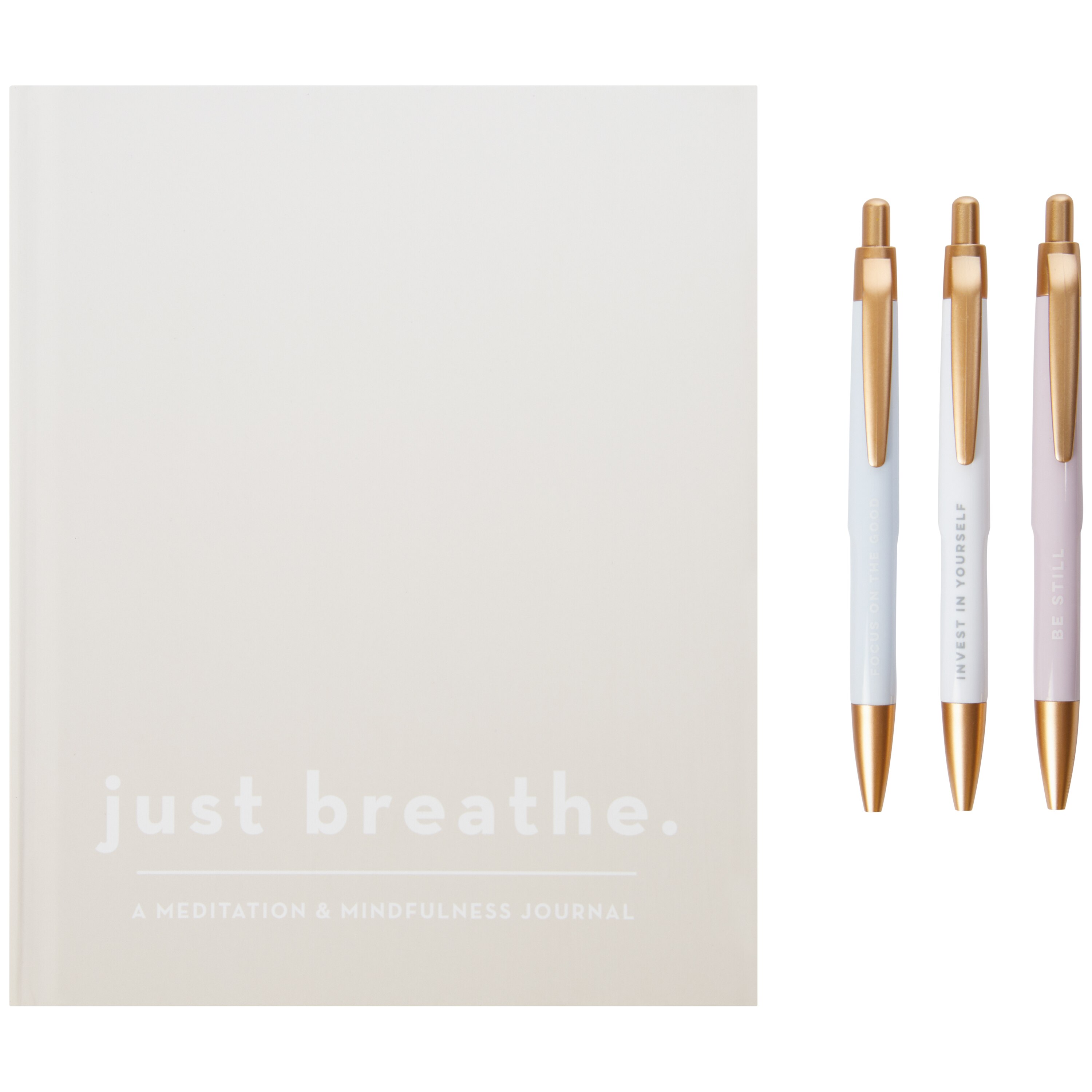 Just Breathe Prompted Journal Gift Set - CVS Pharmacy