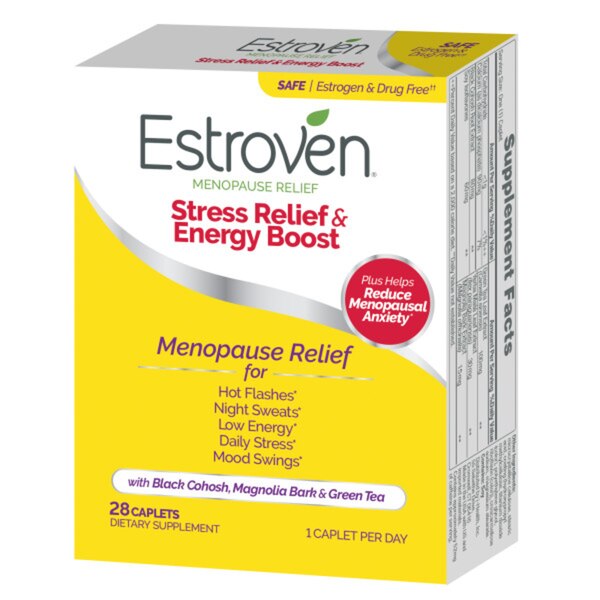 Estroven Menopause Relief Maximum Strength Caplets, 28 CT