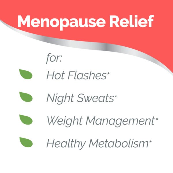 Estroven Menopause Relief & Weight Management, Capsules, 30ct