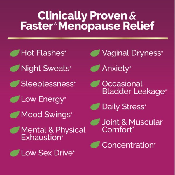 Estroven Complete Multi-Symptom Menopause Relief Caplets, 28 CT