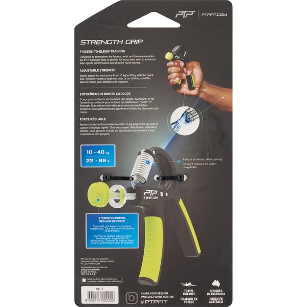 PTP Strength Grip Hand/Forearm Strengthening Tool