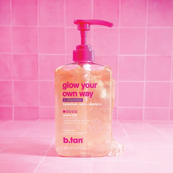 b.tan Glow Your Own Way Shimmer Self-Tan Gel