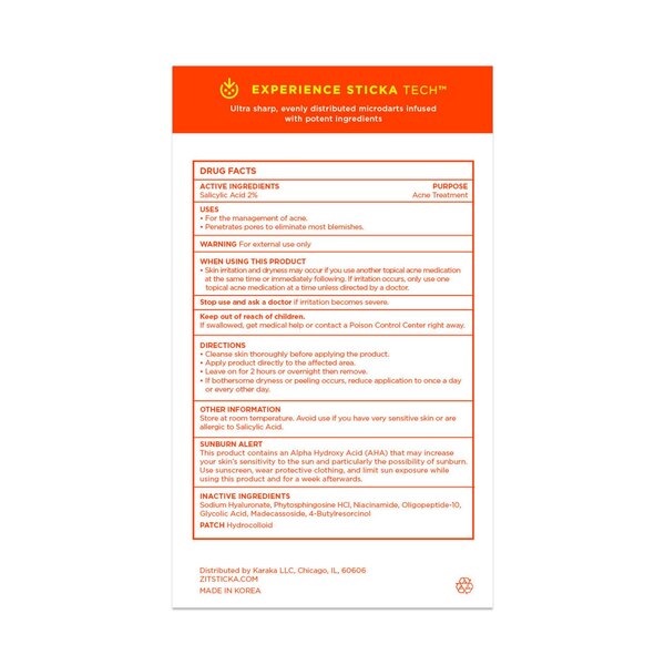 ZitSticka Killa Acne Extra Strength Patches, 4 CT