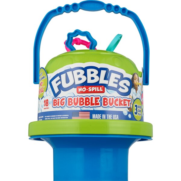Fubbles No-Spill Big Bubble Bucket