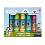 Bluey Jumbo Chalk Set, 5 ct, thumbnail image
