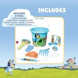 Bluey 14-Piece Beach Bucket Activity Set, thumbnail image