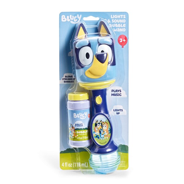 Bluey Lights & Sounds Bubble Wand