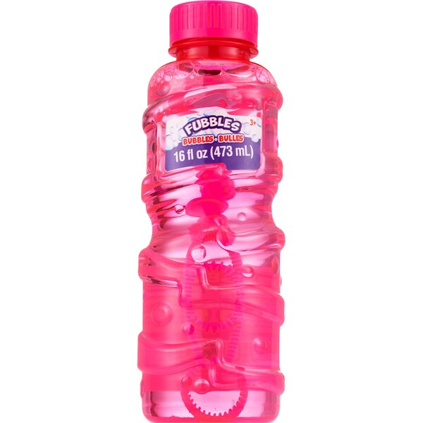 Fubbles Bubble Solution, Assorted Colors, 16 oz