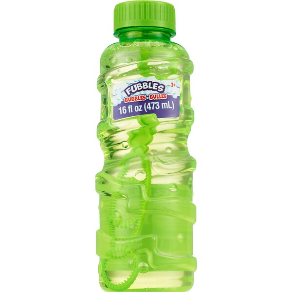Fubbles Bubble Solution, Assorted Colors, 16 oz