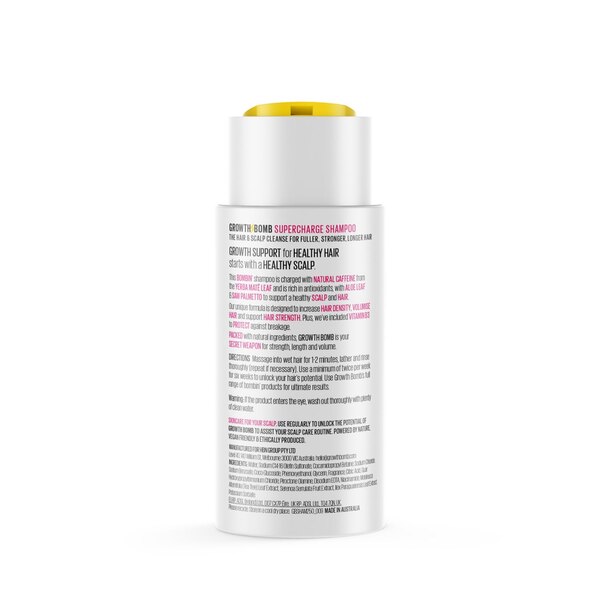 Growth Bomb Supercharge Shampoo, 8.45 OZ