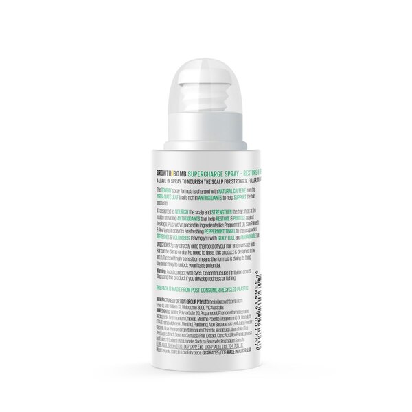 Growth Bomb Supercharge Spray, 4.22 OZ