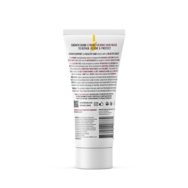 Growth Bomb Strengthening Hair Mask, 5.92 OZ