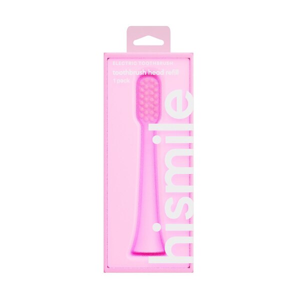 hismile Electric Toothbrush Replacement Brush Heads, Pink, 1 CT