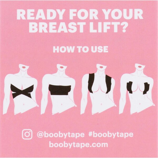 Booby Tape The Original Breast Tape, White