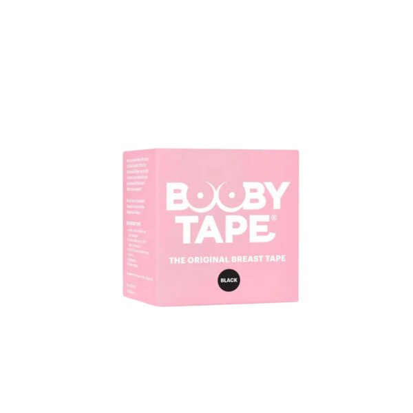 Booby Tape Adhesive Body Tape, Black, 5 Meters