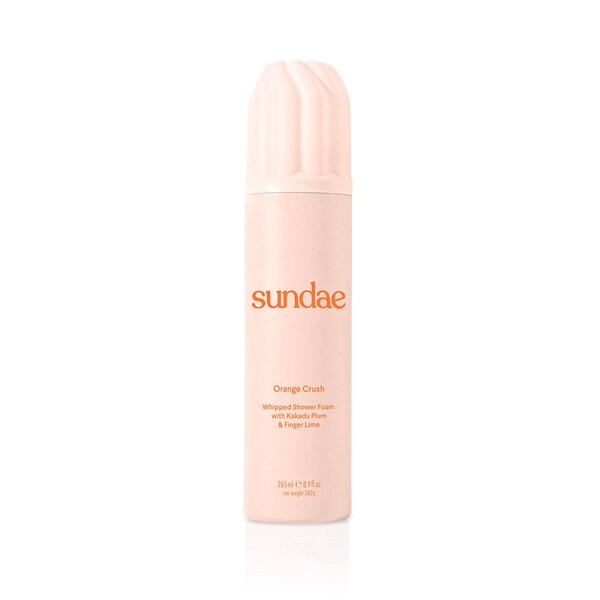Sundae Orange Crush Whipped Shower Foam Body Wash, 8.9 Oz