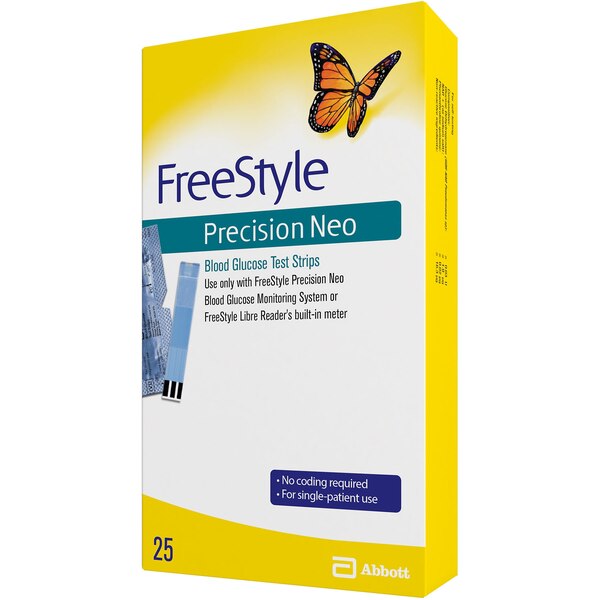 FreeStyle Precision Neo Blood Glucose Test Strips