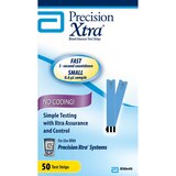 Precision Xtra Blood Glucose Test Strips, 50 CT, thumbnail image