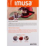 IMUSA Electric Epic Red Espresso and Cappuccino Maker, 4 CUP, thumbnail image